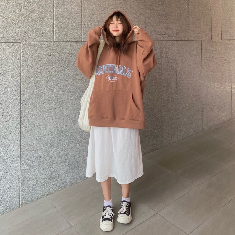 HOODIE ROGUE OLD-SCHOOL áo khoác hoodie mũ 2 lớp không bai xù Vati