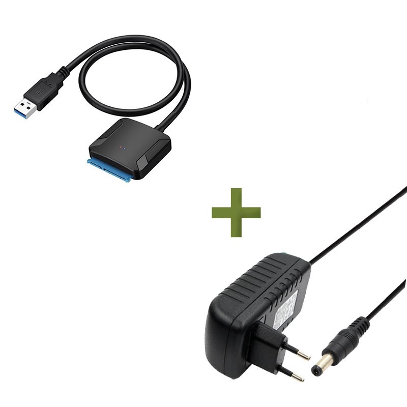 Bộ chuyển đổi USB 3.0 sang Sata cho 2.5'' 3.5'' HDD SSD | BigBuy360 - bigbuy360.vn