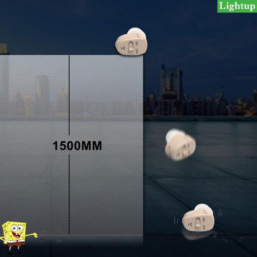 Máy trợ thính trong tai Máy trợ thính vô hình Khiếm thính cho người lớn Trẻ em cao tuổi