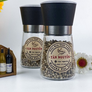 Combo Lọ Xay Tiêu kèm Tiêu Sọ[100gr] Màu Ngẫu Nhiên.