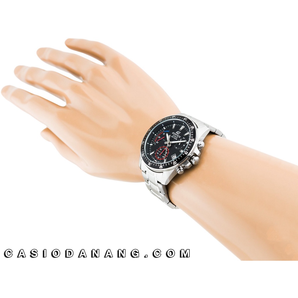 Đồng hồ nam dây kim loại Casio Edifice chính hãng Anh Khuê EFV-540D-1AVUDF (43mm)