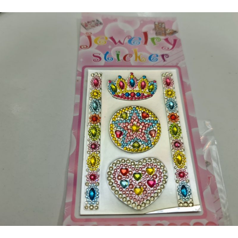 Vỉ sticker hạt đá loại siêu mỏng, lấp lánh, chuyên dùng trang trí ốp điện thoại và đồ dùng