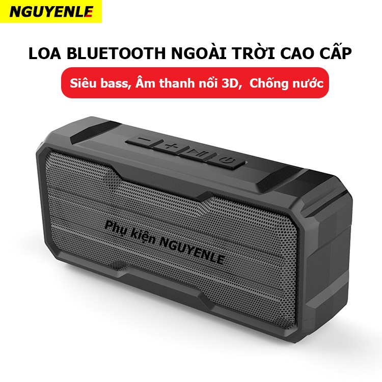 [Mã ELHACE giảm 4% đơn 300K] Loa bluetooth ngoài trời cao cấp siêu bass chống nước 2022