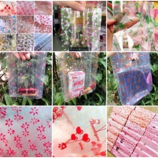 100g túi trong in hình họa tiết nilong pp - size lớn nhất 30x40 cm- đựng phụ kiện, nước hoa, mỹ phẩm, quần áo, giày dép