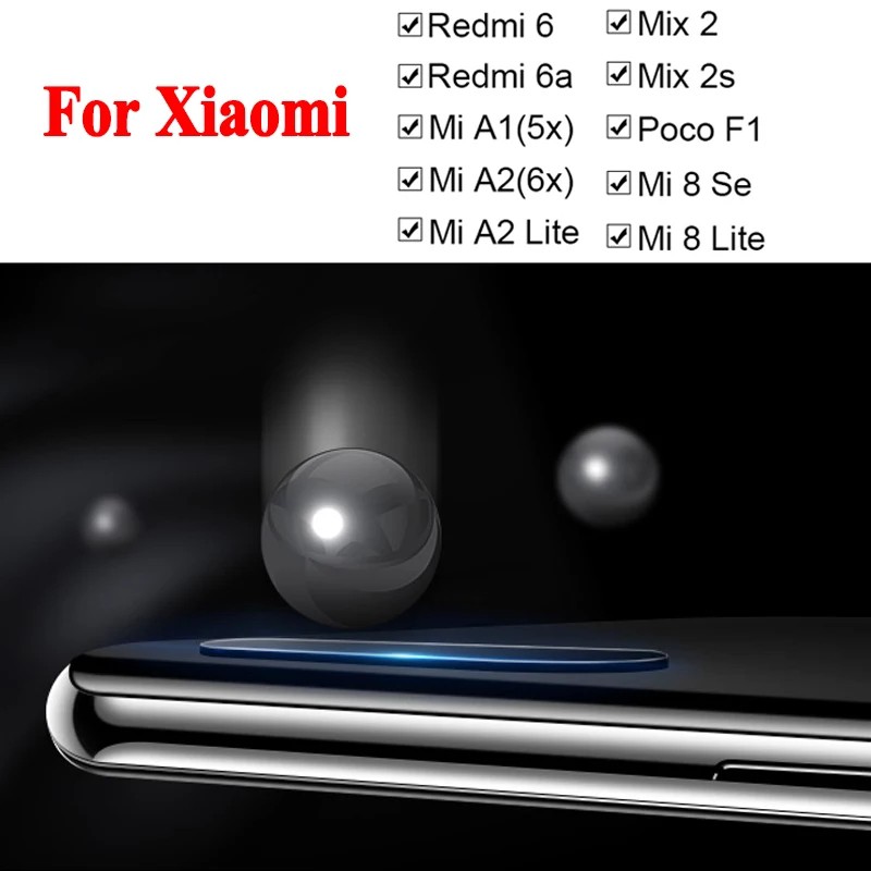 Cường lực Camera các dòng máy Xiaomi:Redmi Note 7 Pro/Redmi Note 8 Pro/Mi 8/Mi 9/Mi 9 SE/Redmi K20/K20 Pro/Redmi Note 9s