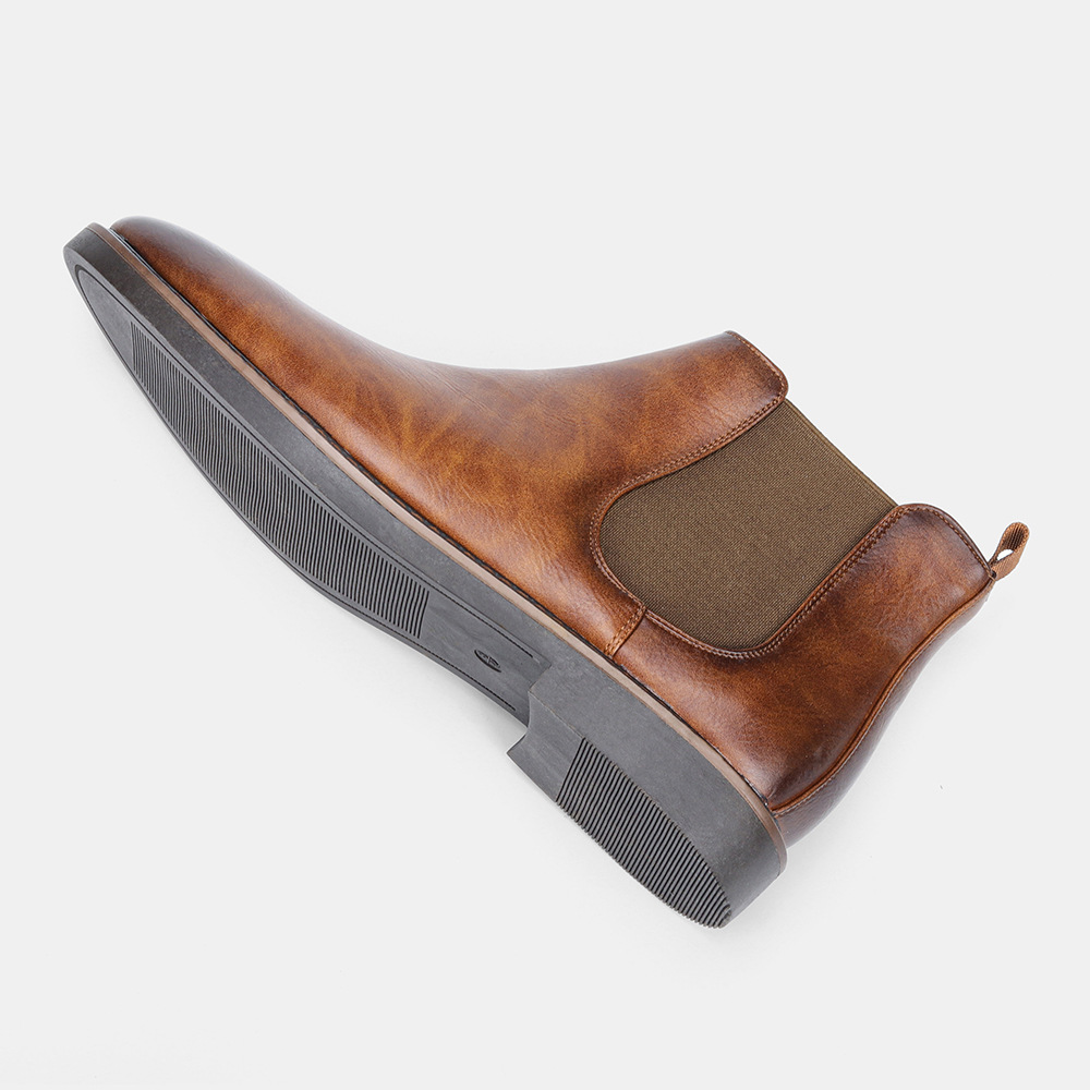 Giày bốt lông ấm áp phong cách CHELSEA trẻ trung dành cho nam