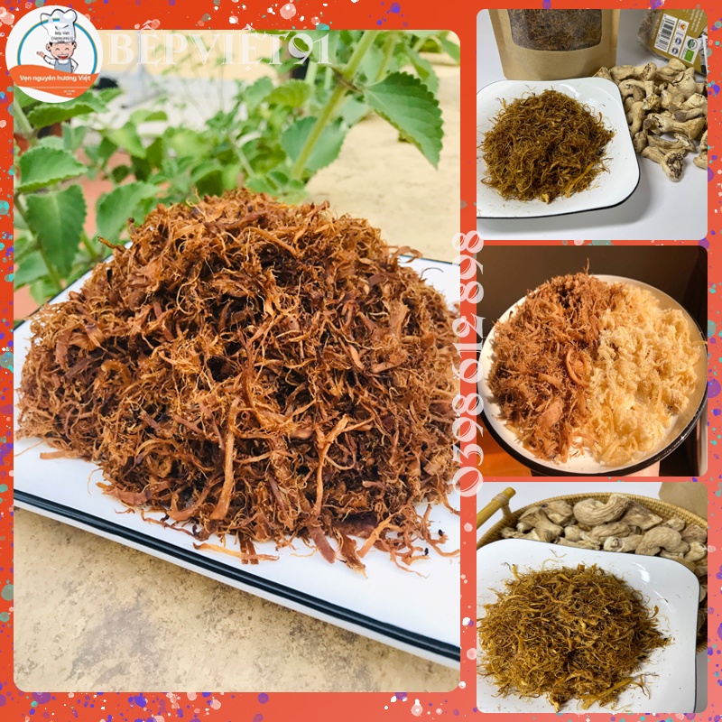 Ruốc Nấm Hương Hữu Cơ Thuần Chay