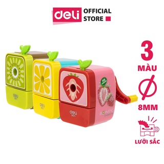 Gọt chì quay tay hình hoa quả deli - kiwi/chanh/dâu - 1 chiếc - e0671