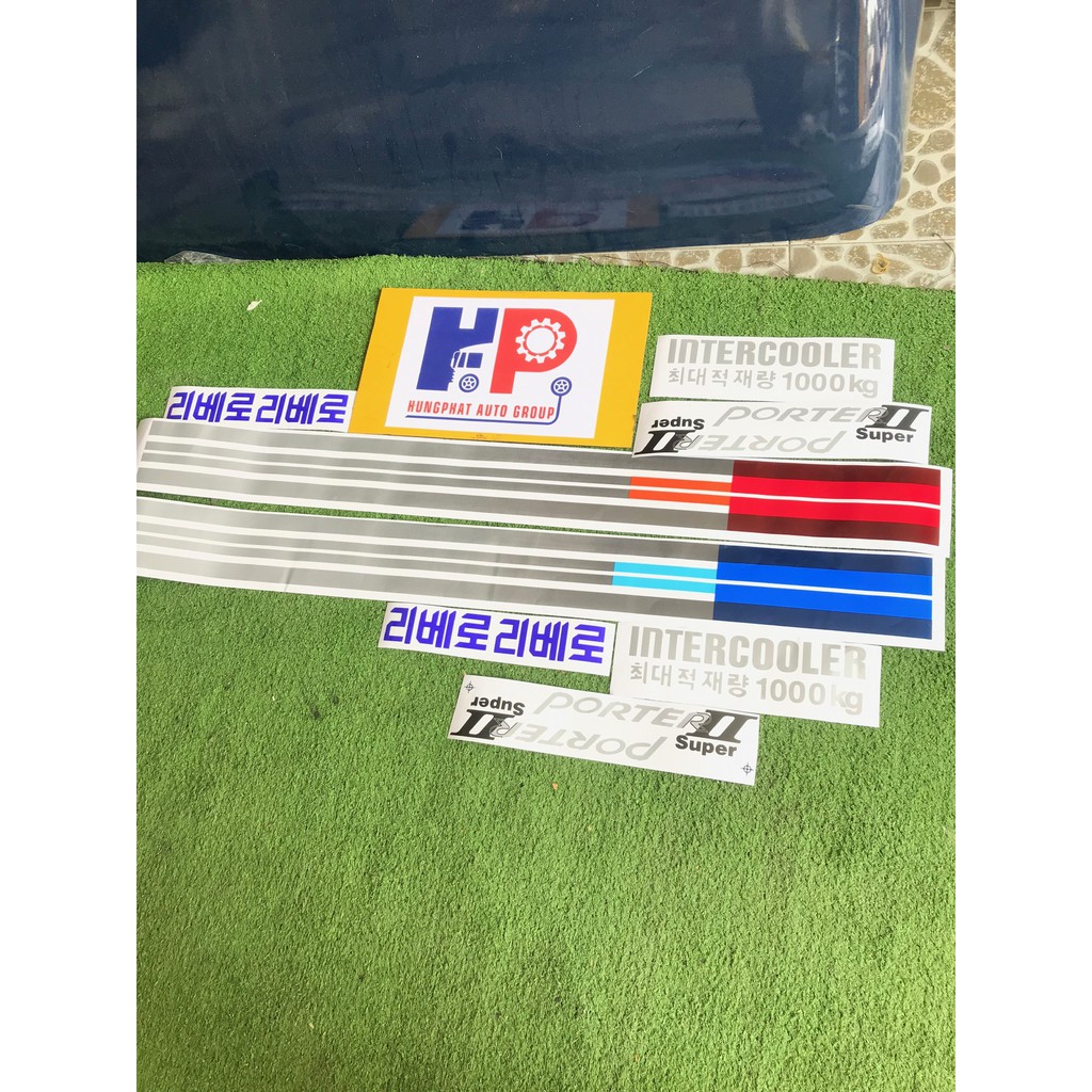 TEM PORTER II - DÀNH CHO XE TẢI HYUNDAI - MẪU ĐẸP CHUẨN HÃNG