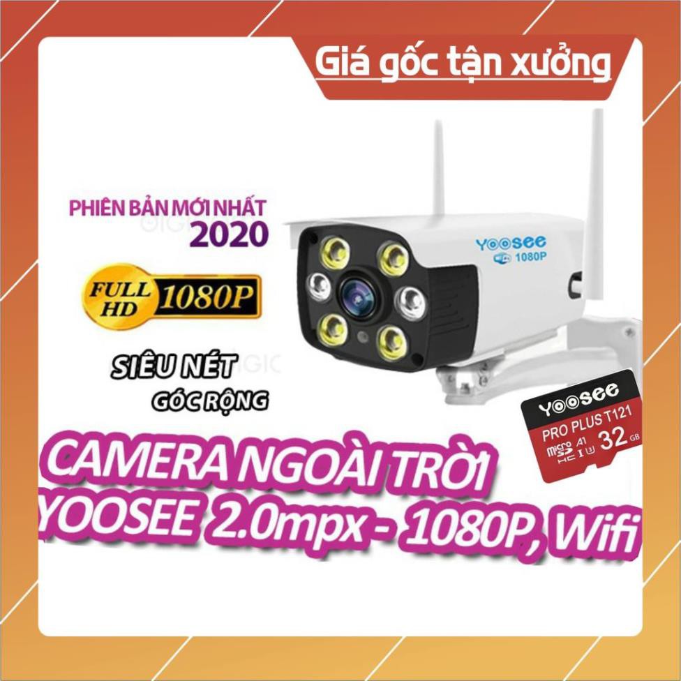 Camera YooSee ngoài trời W26s Siêu nét 2.0mpx 1080P - Kèm thẻ nhớ 32gb Bảo hành 12 tháng | BigBuy360 - bigbuy360.vn