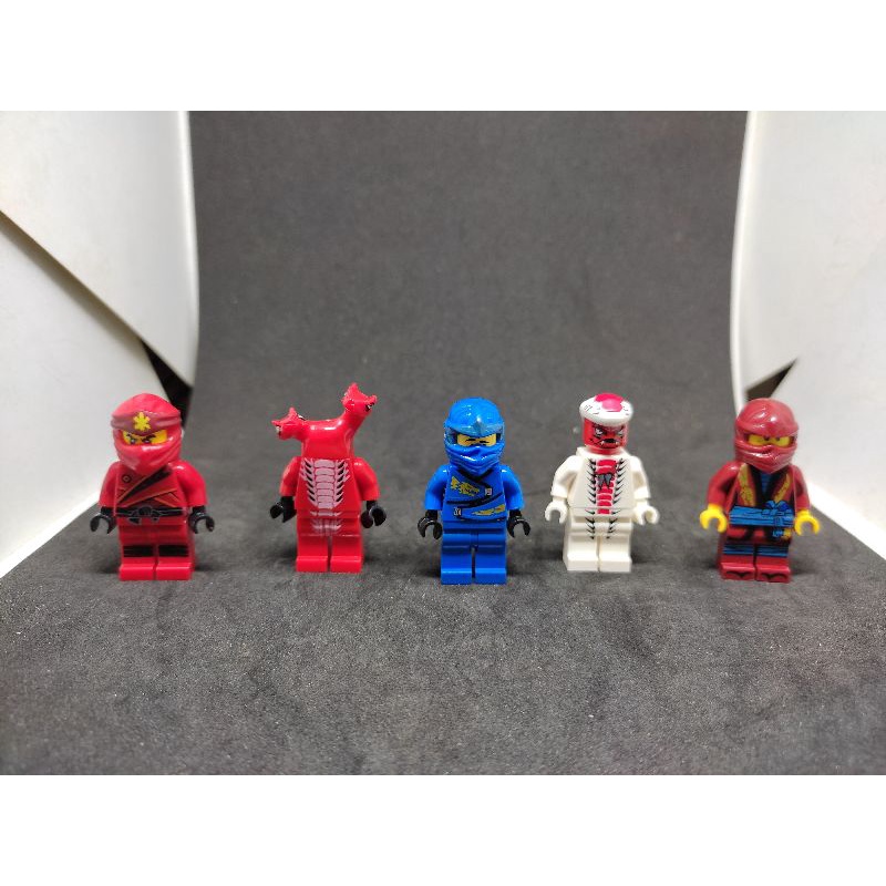 COMBO 5 Nhân Vật NINJAGO Non Lego Minifigures ( Hàng 2HAND )