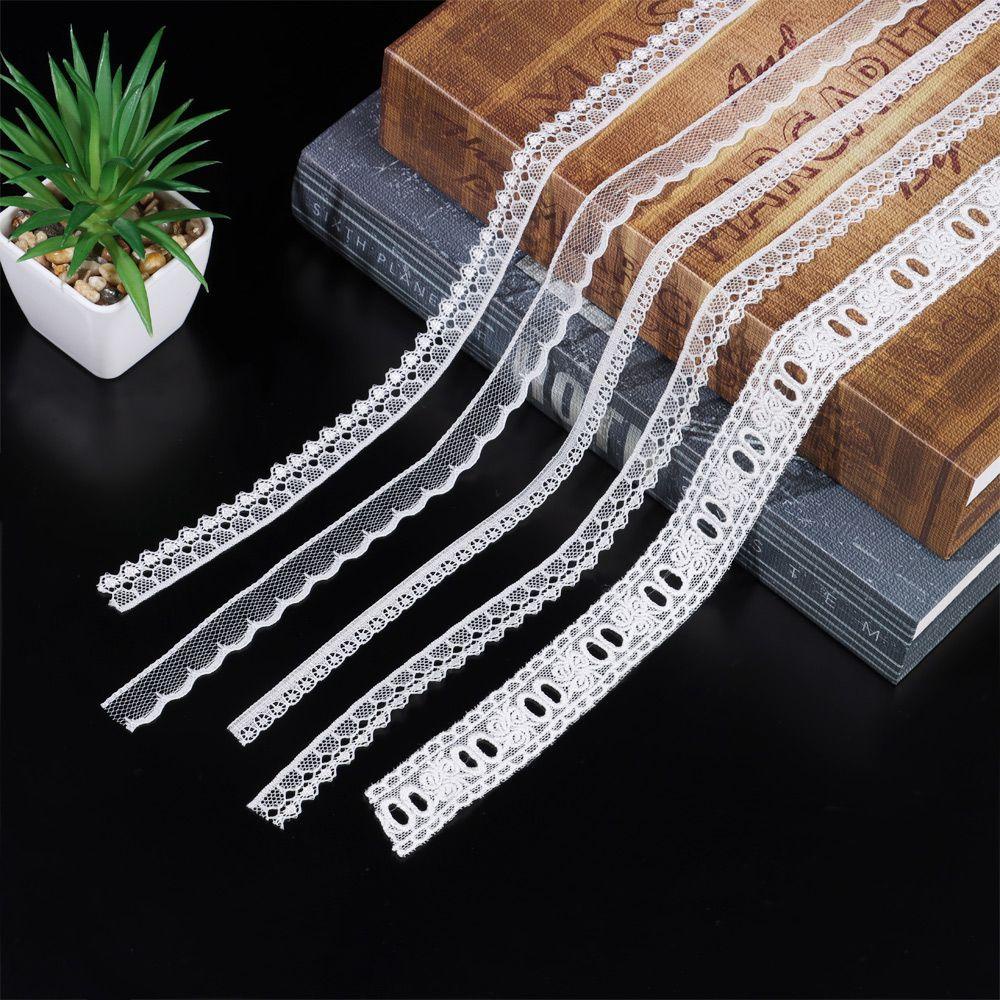 Ruy Băng Ren Co Giãn Màu Cầu Vồng Chất Lượng Cao Dùng May Quần Áo Búp Bê Đồ Chơi DIY