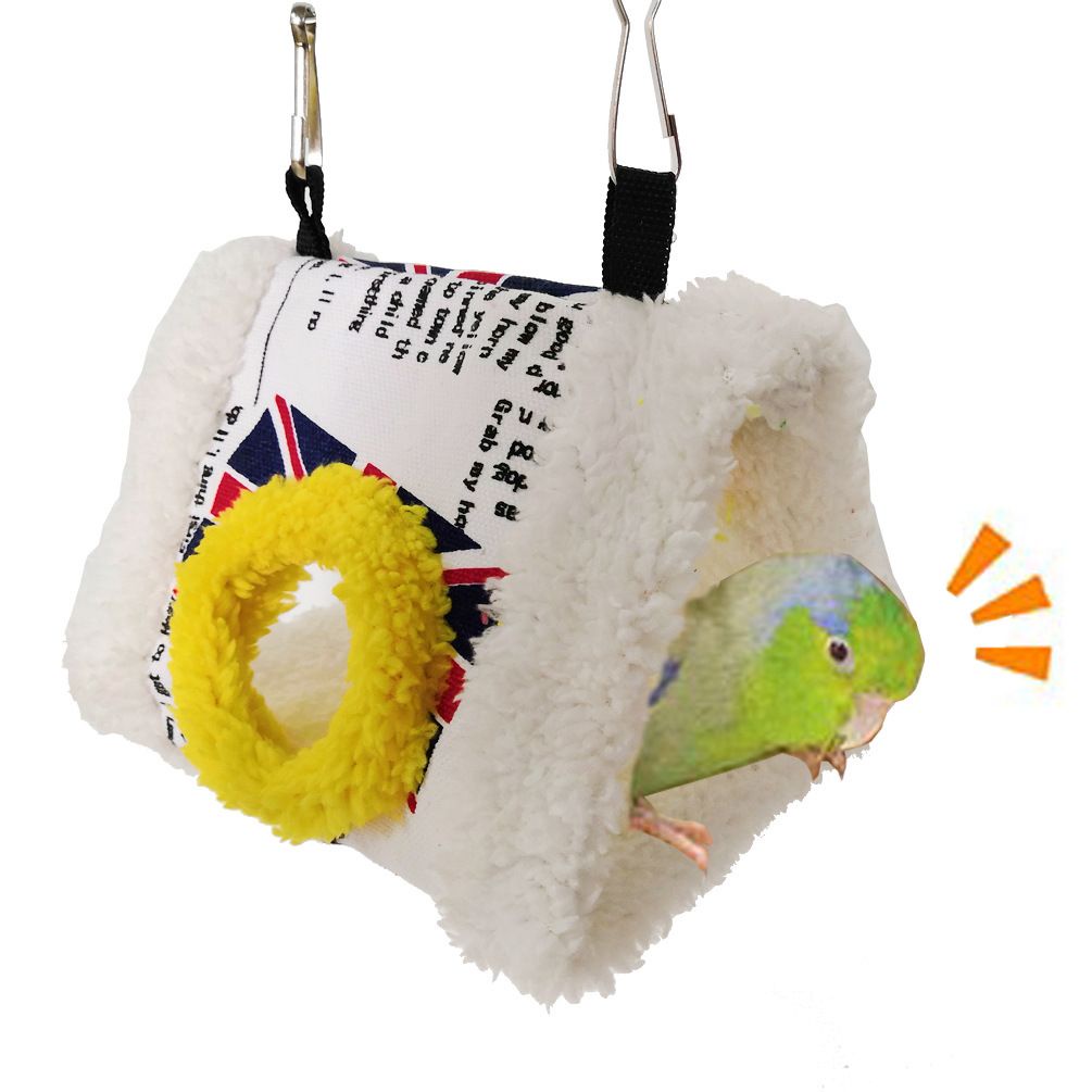 Võng treo bằng cotton giữ ấm cho chim vẹt