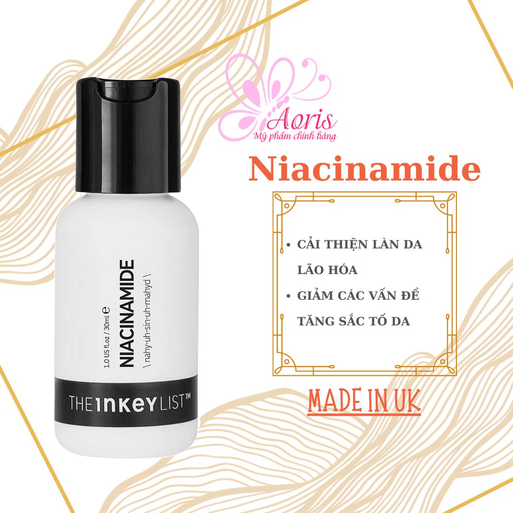 [Mã COSDAY giảm 8% đơn 150K] THE INKEY LIST NIACINAMIDE - Serum Da Dầu Mụn NIACINAMIDE THE INKEY LIST (30ml) | BigBuy360 - bigbuy360.vn