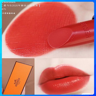 Son môi, son thỏi chất son lì Hermes Satin Lipstick 1.2g chất son lì thiết kế sang chảnh, giúp bờ môi mềm mại, bền màu
