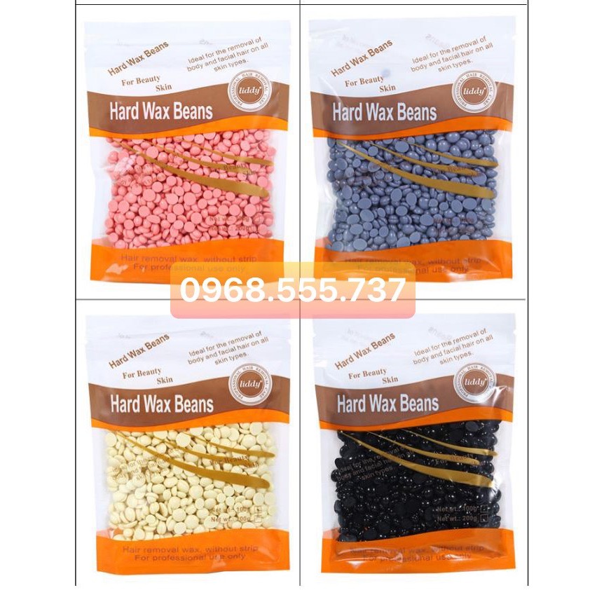 100g Sáp tẩy lông Hard wax beans Chính Hãng Liddy Tăng que gỗ 10 Mùi | BigBuy360 - bigbuy360.vn