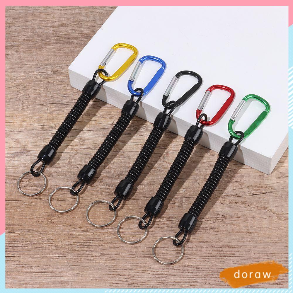Khóa Dây Lò Xo Co Giãn An Toàn Cho Hoạt Động Cắm Trại Ngoài Trời