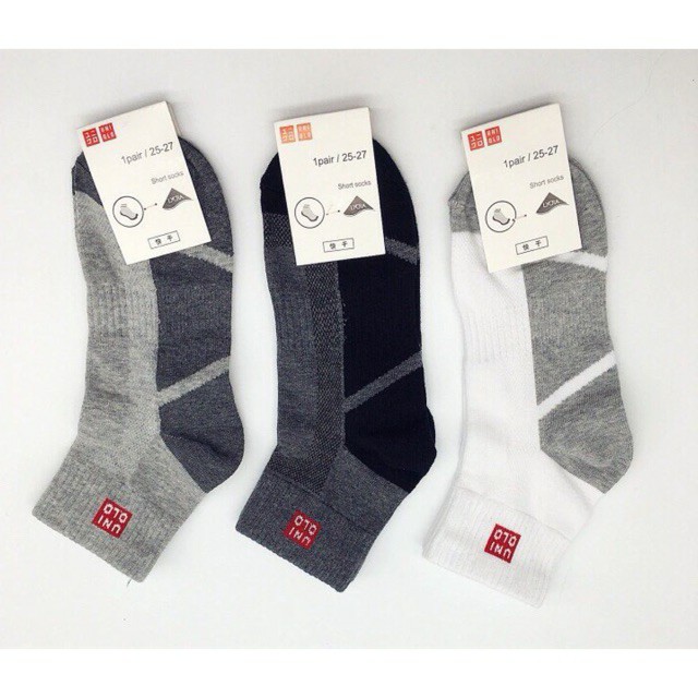Combo 10 đôi Tất nam Uniqlo Cổ dài xuất Nhật