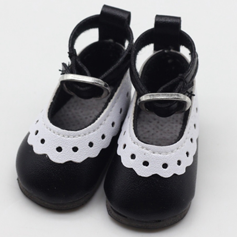 Tmdbyx 1 Đôi Giày Da Pu Cho Búp Bê 5cm