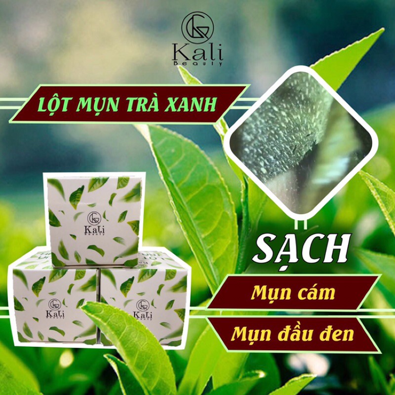 Combo2 Lột Mụn Trà Xanh Thổi Bay Mụn Cám Cứng Đầu