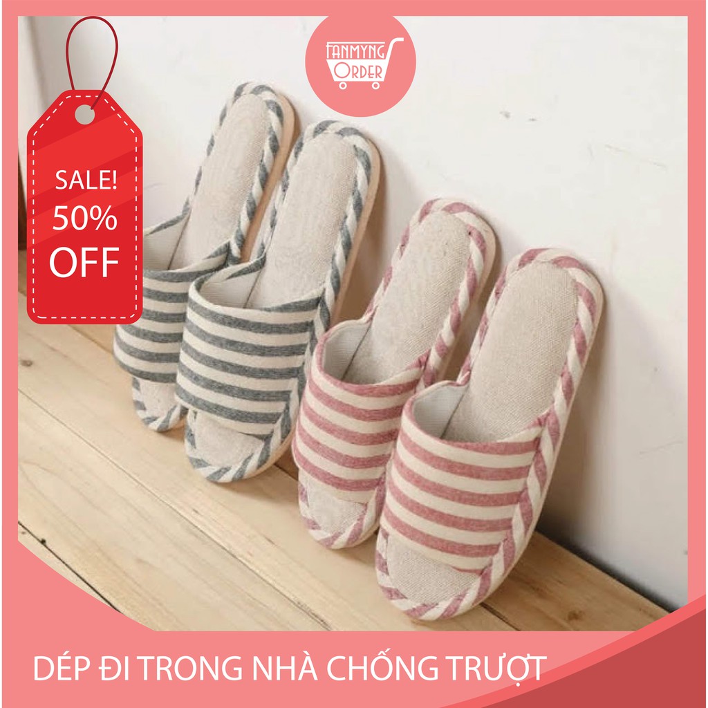 Dép Đi Trong Nhà Thời Trang Hàn Quốc DN01 [Có sẵn]