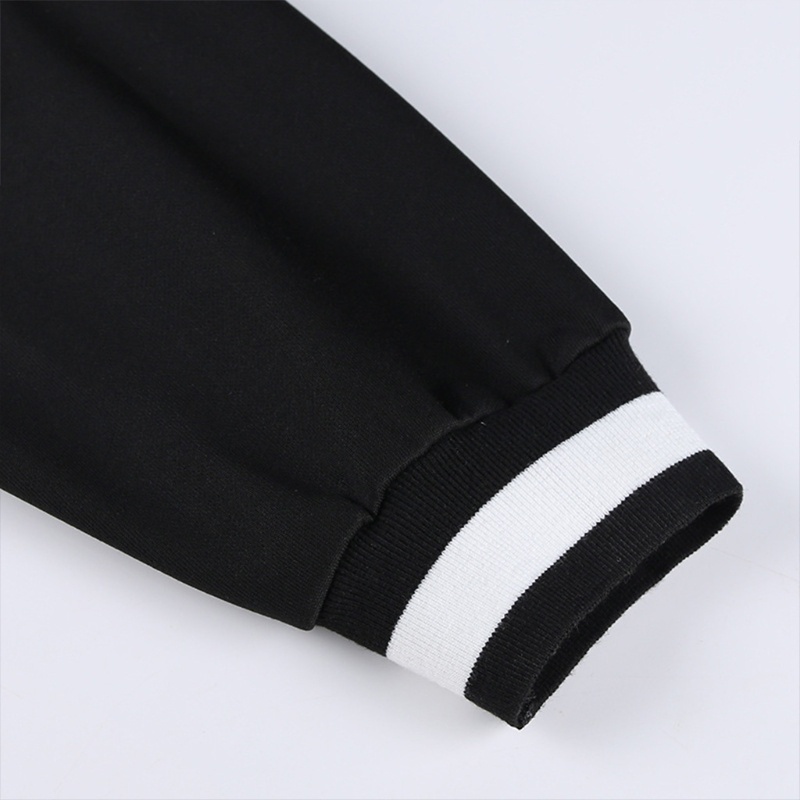 Áo Nỉ Nữ Dài Tay Cổ Chữ V Form Rộng Thời Trang Hàn