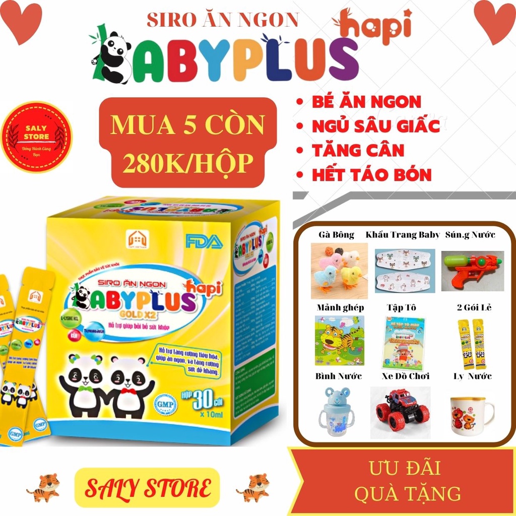 SIRO BABYPLUS cho bà bầu và trẻ em - Siro Ăn Ngon chứa colostrum ,tăng cân ,hết biếng ăn,tiêu hoá tốt