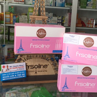✅(chính hãng) Nước muối sinh lý từ Pháp FYSOLINE