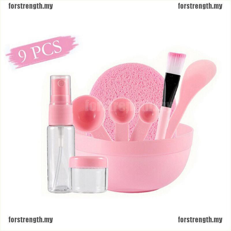 [Hàng mới về] Bộ Dụng Cụ Đắp Mặt Nạ 9 Món Tiện Lợi | BigBuy360 - bigbuy360.vn
