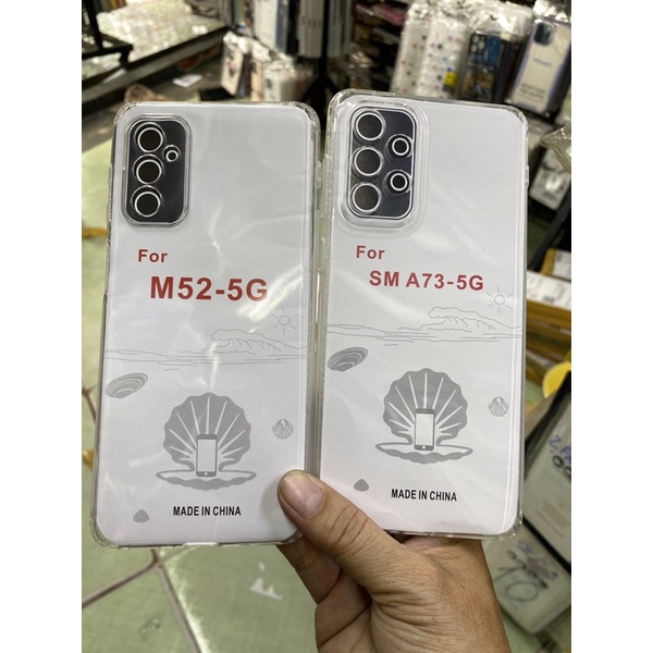 Ốp Sámung A73 5G/ M52 5G/ A13 5G  dẻo trong suốt bảo vệ Camera