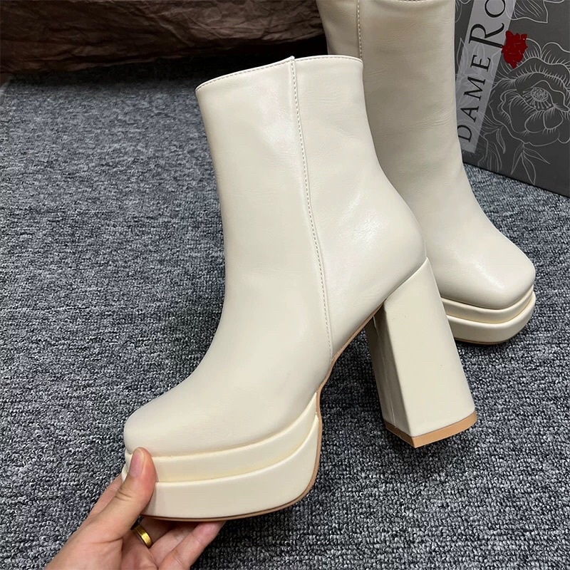 Platform boots đế đúp xuất uk