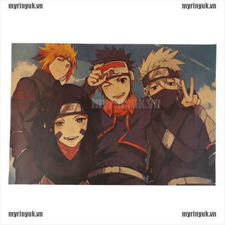 Poster Phim Anime Naruto Dán Tường Trang Trí