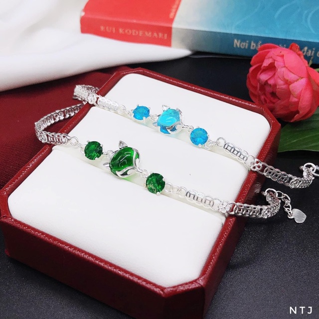 LẮC TAY HỒ LY THÂN KIM TIỀN PHONG THUỶ - TRANG SỨC BẠC