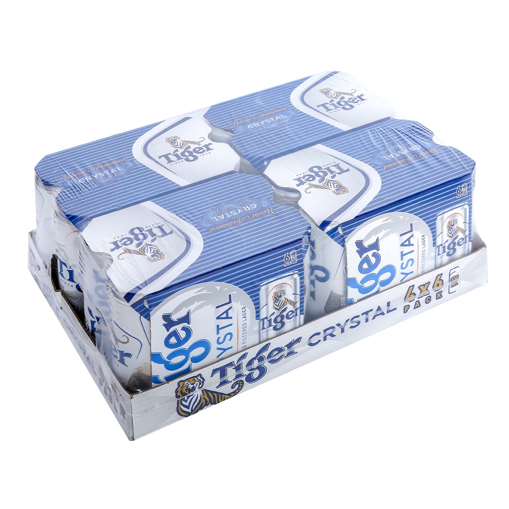 Bia Tiger Bạc Thùng 24 Lon 330ml