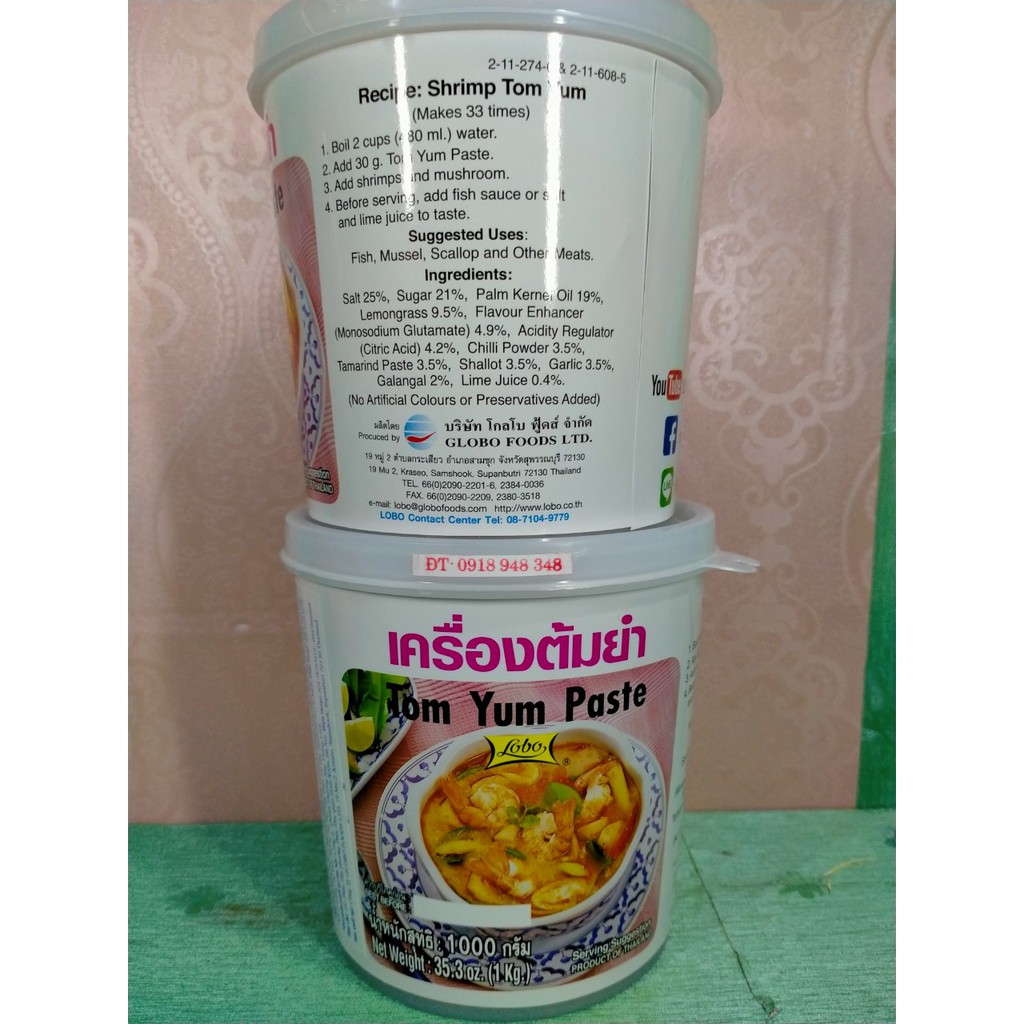 Tom Yum Paste 1000g