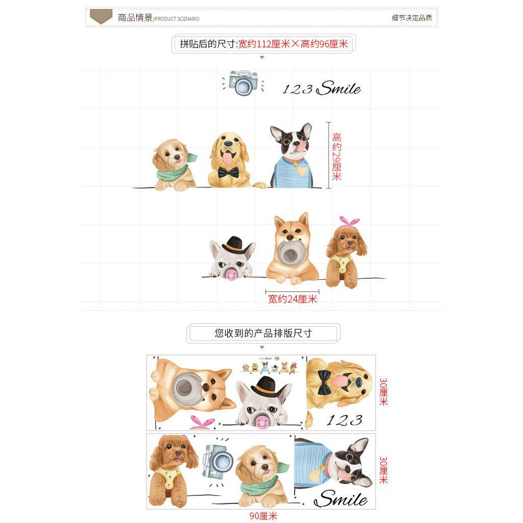 Giấy dán tường trang trí phòng cho bé họa tiết hoạt hình sở thú dễ thương xinh xắn