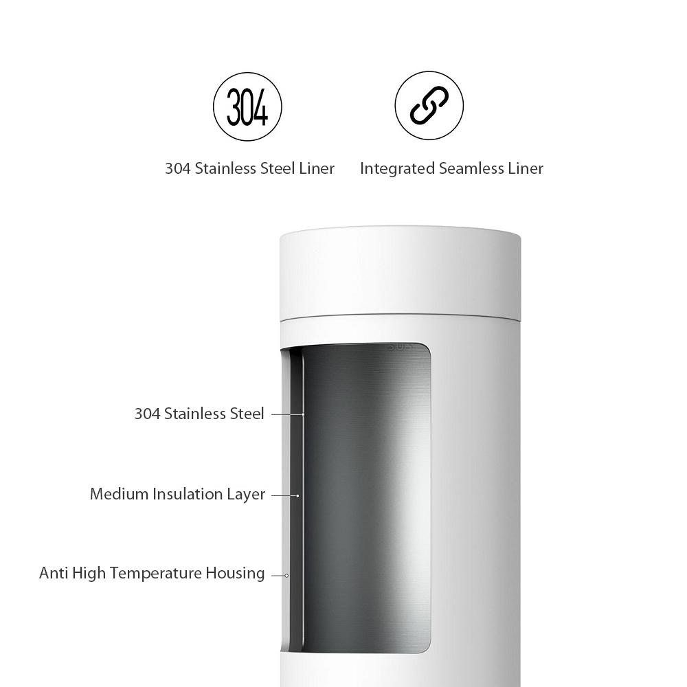 VIOMI Electric Thermos [READY STOCK] Bottle Cup Portable Bottle Heating Thermal Mug Coffee Travel Mini Kettle