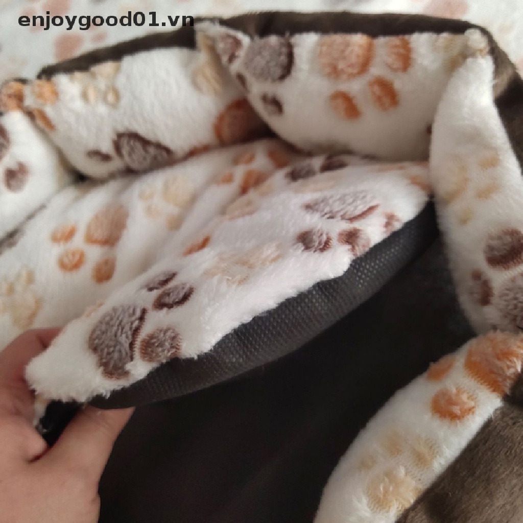 Giường Ngủ Nhỏ Bằng Vải Bông Mềm Ấm Áp Cho Thú Cưng