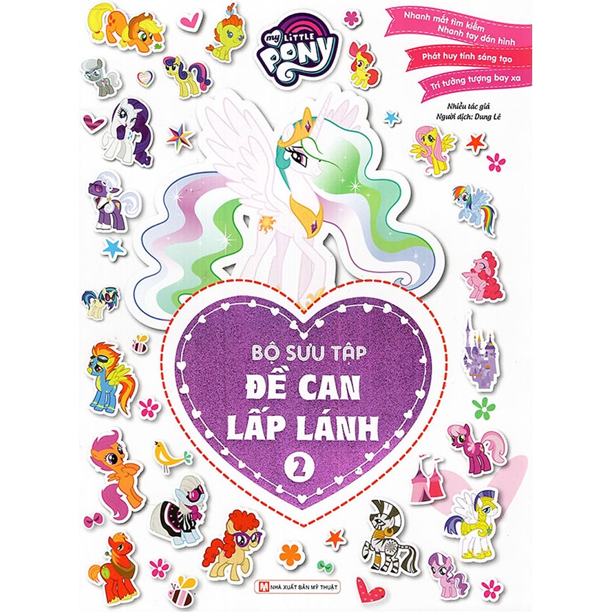 Sách - My Little Pony - Bộ Sưu Tập Đề Can Lấp Lánh - Quyển 2