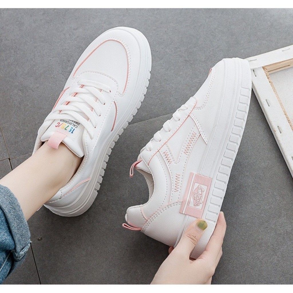 Giày Nữ Đẹp JJ&EL GN22 Phiên Bản Mới, Cá Tính, Đế Cao Su Nguyên Khối, Tăng Chiều Cao | BigBuy360 - bigbuy360.vn