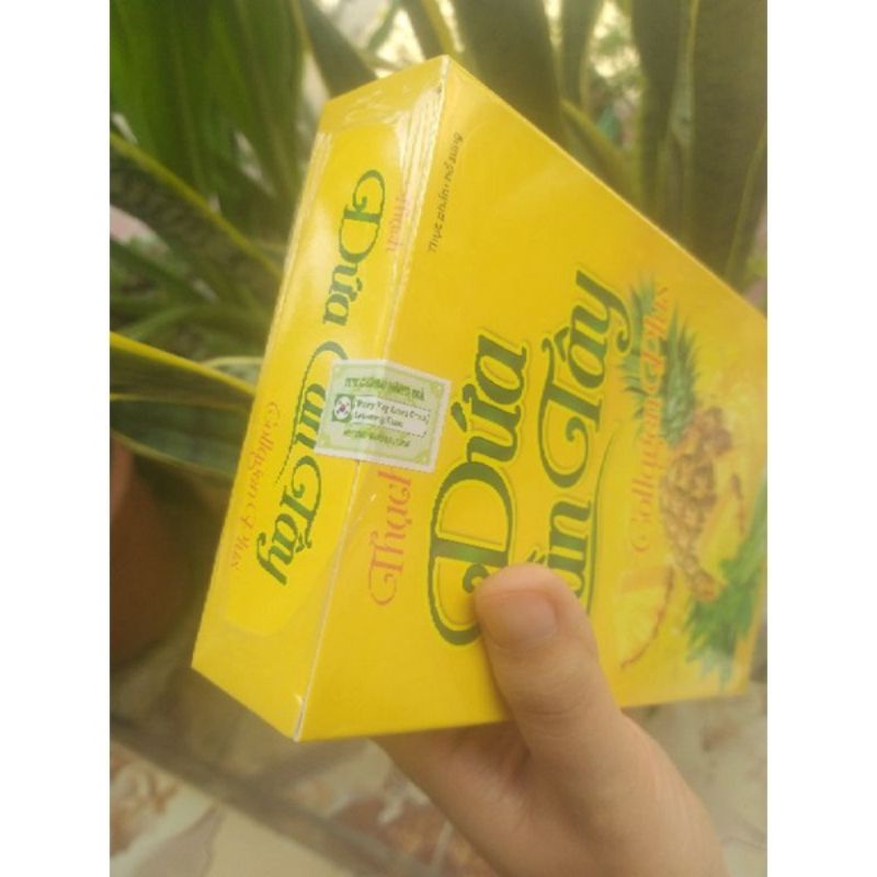Combo 4 Hộp Thạch Dứa Cần Tây - Cam Kết Chính Hãng