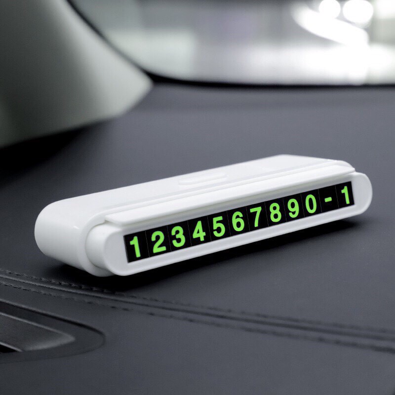 Bảng ghi số điện thoại trong xe hơi -Hoco CPH19 -Hàng phân phối chính hãng. Giá rẻ nhất shopee 2020