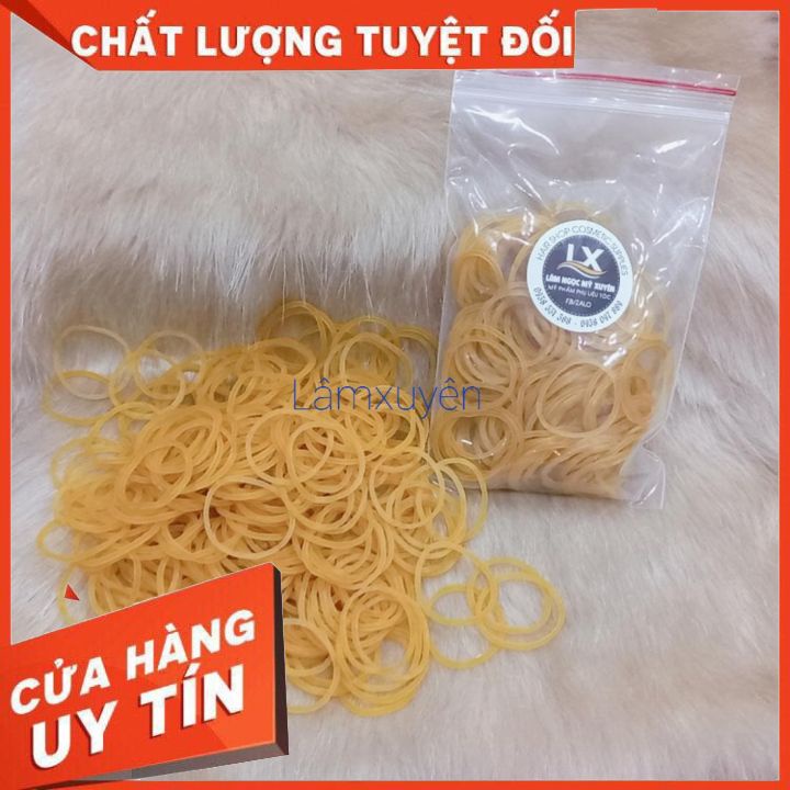 Dây  dây thun vòng to nhỏ 50g   Làm từ cao su thiên nhiên