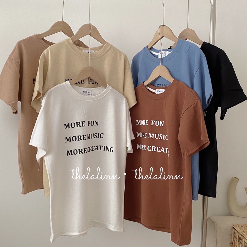 [ ẢNH THẬT ] Áo thun vintage in chữ. Áo phông vintage/thelalinn