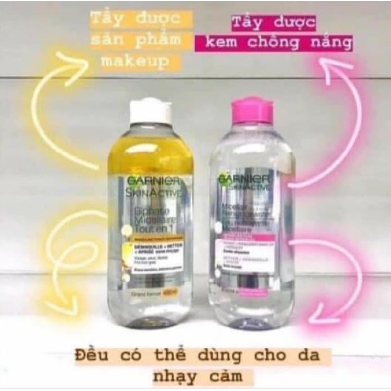 [Mã COS1904 giảm 8% đơn 300K] Nước Tẩy Trang Garnier Micellar Cleasing Water | BigBuy360 - bigbuy360.vn