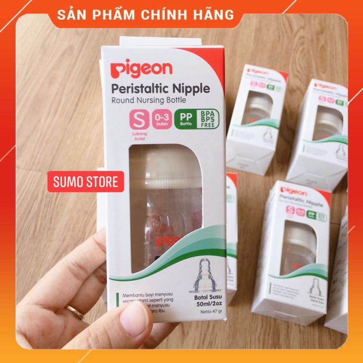 Bình sữa Pigeon sơ sinh 50ml