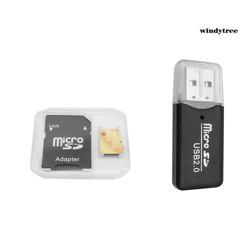 Thẻ Nhớ Micro Sd Tf Tốc Độ Cao 256gb Chống Nước Kèm Hộp Đựng | BigBuy360 - bigbuy360.vn
