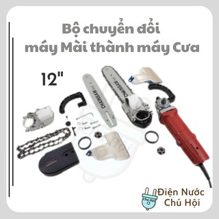 Bộ chuyển đổi máy mài thành máy cưa cây cắt gỗ 12 Inch - bản dày Điện Nước Chú Hội