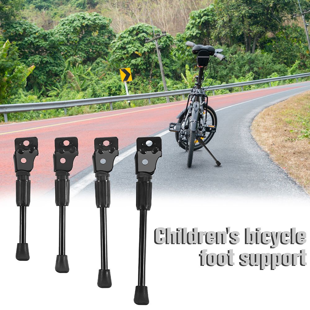 Gofidin chống xe đạp leo núi trẻ em 12 14 16 18 20 inch chống trượt màu đen gấp gọn tiện lợi