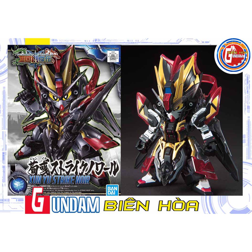 Mô hình lắp ráp gundam SD SS Xun Yu Strike Noir